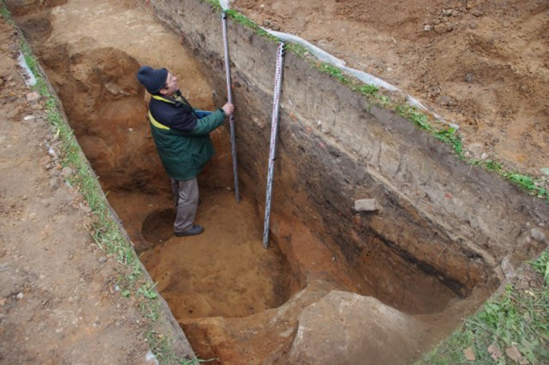 Археологические раскопки на месте древнего Смоленска