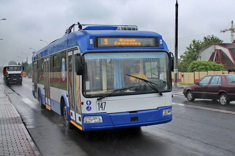 троллейбус на автономном ходу смоленск