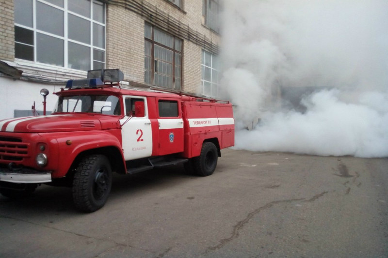 пожар в ДК шарм смоленск