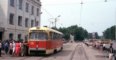 смоленский трамвай, проспект гагарина