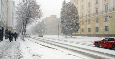 снегопад смоленск фото