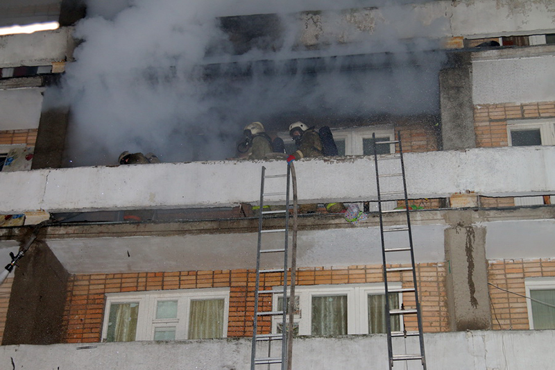пожар в Смоленске, медакадемия