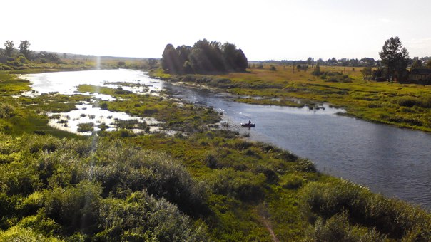 река Днепр в Смоленске