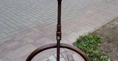 памятник моноциклу в Смоленске