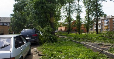 последствия урагана в Вязьме 21.06.2016 Фото: Александр Паюк