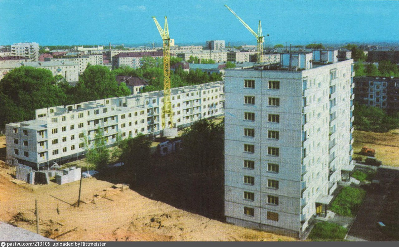 улица Николаева, дома 19 и 21, 1975 год