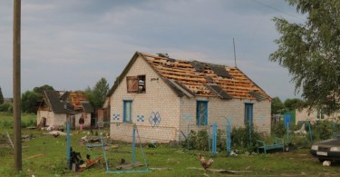 последствия урагана в городе рудня смоленской области