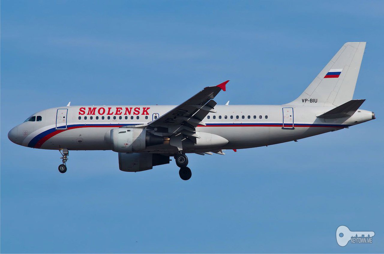 новый самолет обновленной "России" назвали в честь одного из российских городов - Смоленска