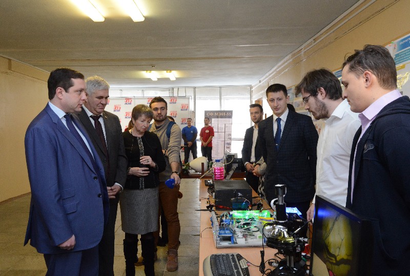 Алексей Островский встретился со студентами Смоленского филиала Национального исследовательского университета «МЭИ»