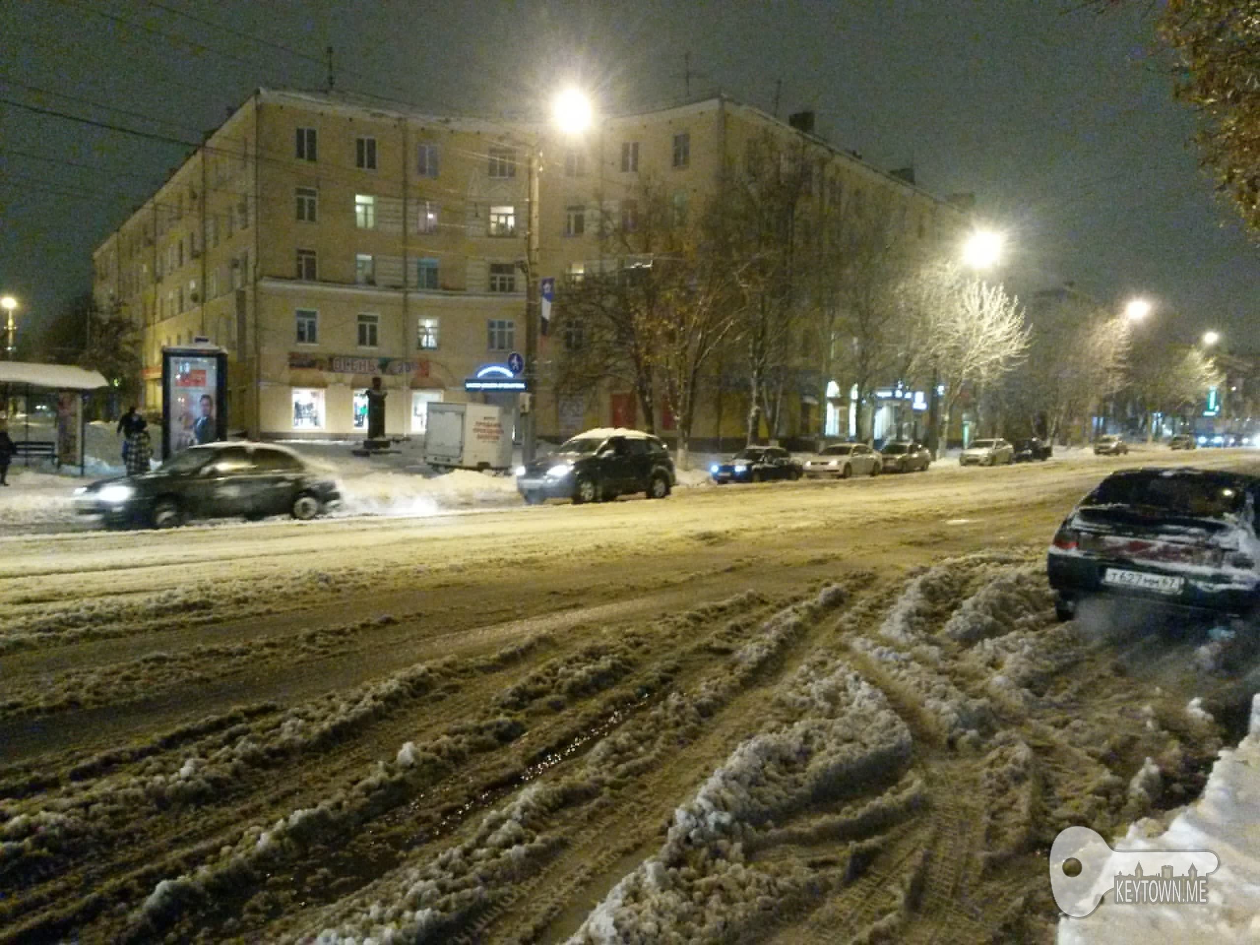 снег в Смоленске
