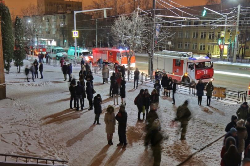 В Смоленске произошел пожар в общежитии медакадемии