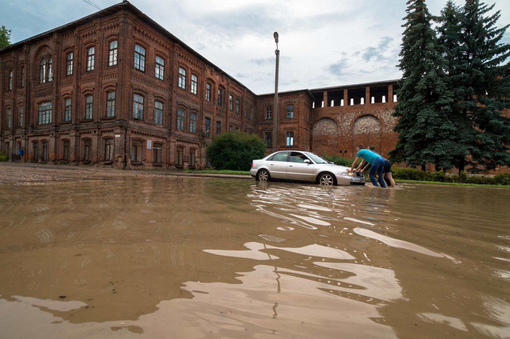 ливень Студенческая наводнение Олег Козлов