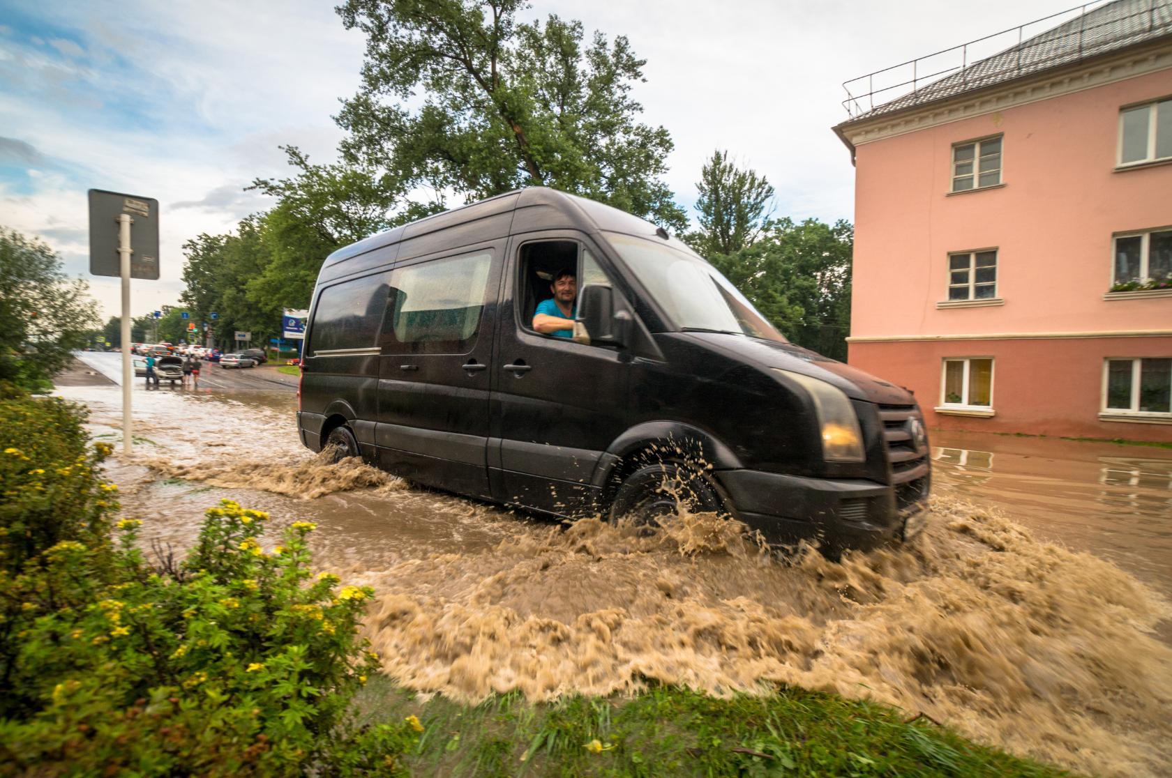 ливень Студенческая наводнение Олег Козлов