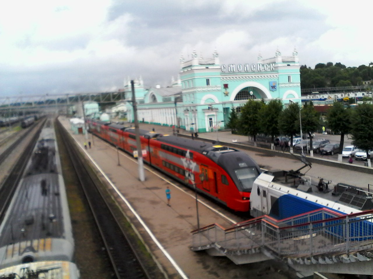 двухэтажный поезд москва смоленск