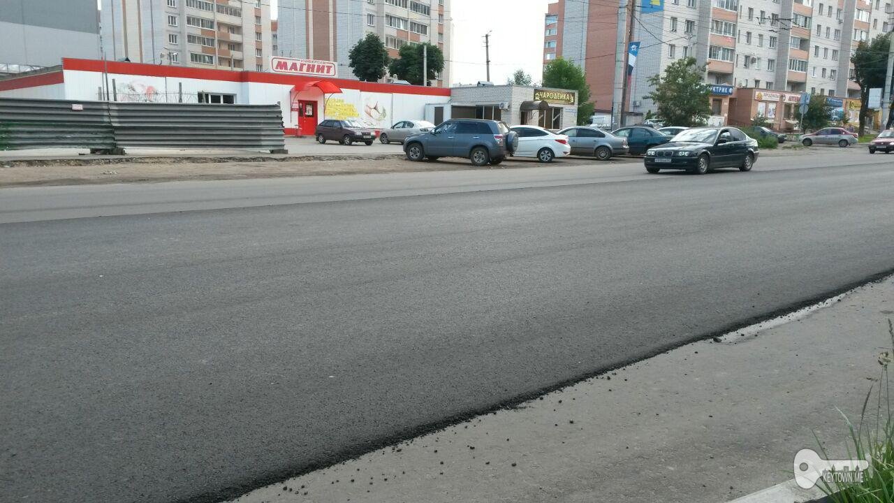 ремонт Краснинского шоссе