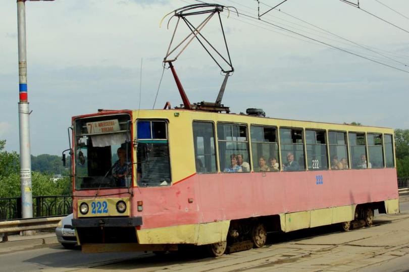 Смоленский трамвай ретро