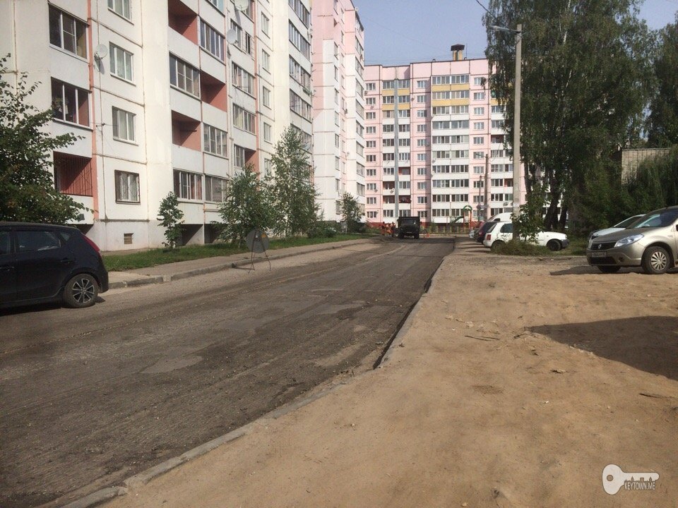 дорога на ул. Гризодубовой